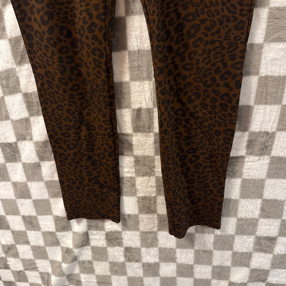 Sanctuary Leopard Affair Social Standard Skinny Pants Size XL/ Extra Large - Picture 5 of 14